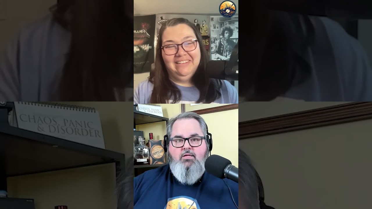 Falls ran into Mike Cooley on the street before a Friday night show in Louisville #rootsmusic