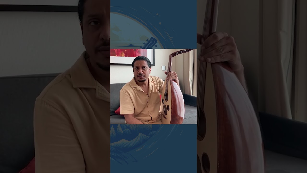 Mohammed Dohai explains that music is the universal language #oud #oudvirtuoso #uae #mohammeddohai