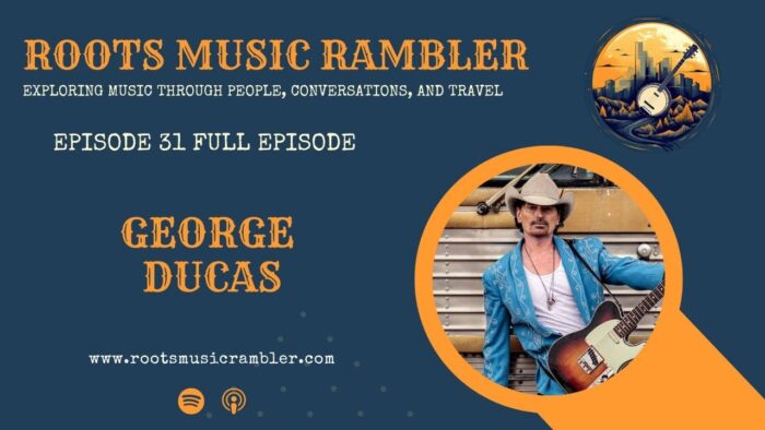 George Ducas talks about longevity as a singer-songwriter and the ins and outs of the music business