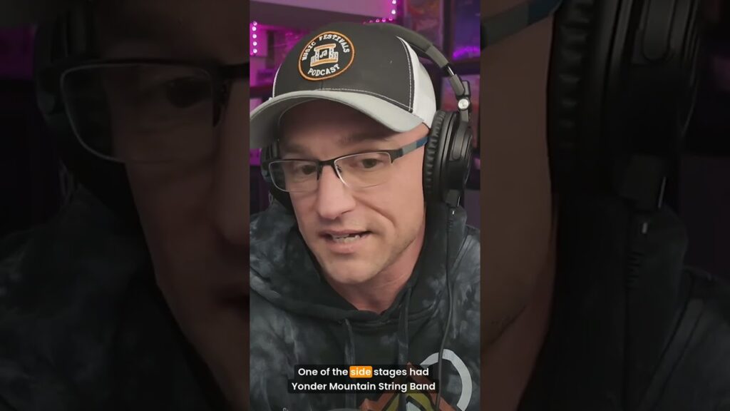 The Music Festivals Podcast host Nate Riggs first biggie was Bonnaroo 2008