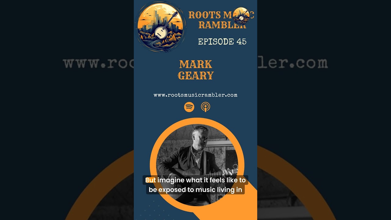 Songwriter Mark Geary overcame lack of access to creativity to be a successful artist