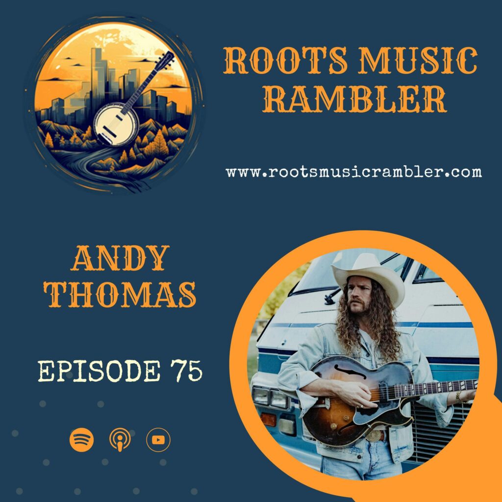 Highway Junkie Andy Thomas’s first solo LP is out and rockin’ out!