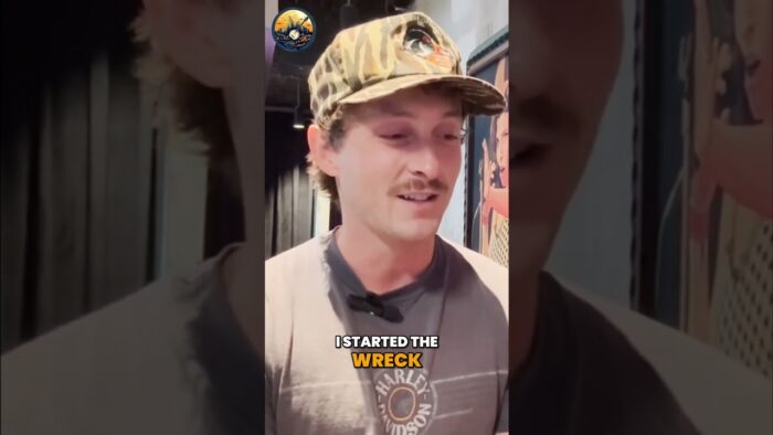 Hunter Flynn recounts his life-changing car wreck that pointed him to 100% art, 100% of the time