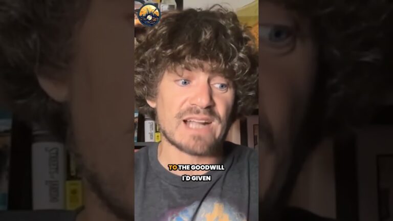 Aaron Kelly buys his own pants back at Goodwill